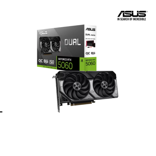 Graphic Card | ASUS  NVIDIA GeForce®  DUAL-RTX5060-O8G ( 8GB )