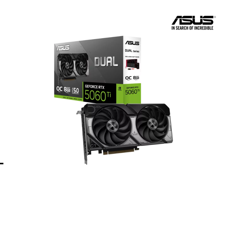 GPU ASUS | NVIDIA GeForce® DUAL-RTX5060TI-O8G ( 8GB )