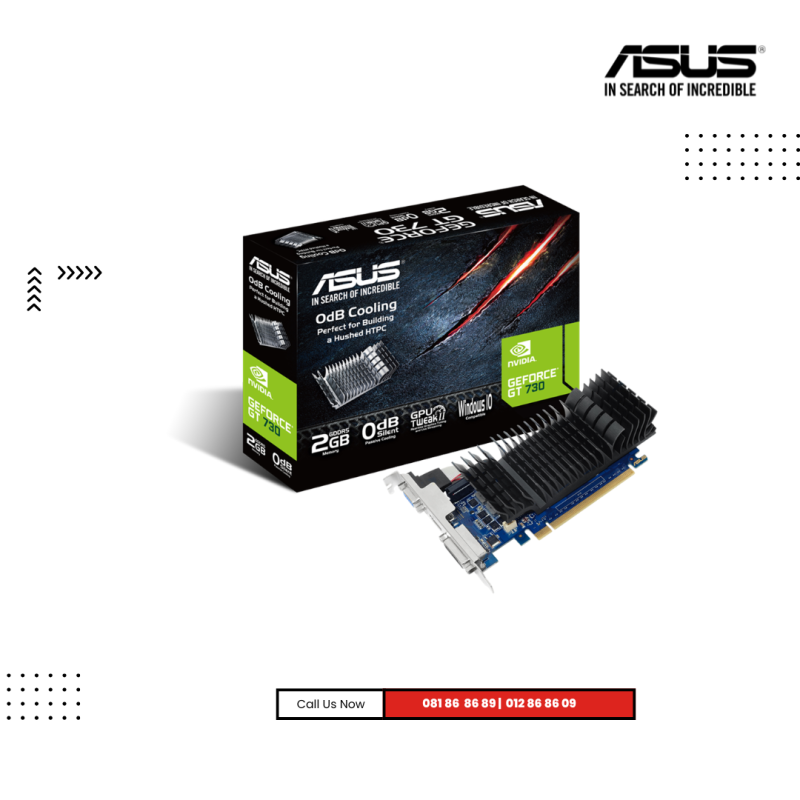 GPU ASUS | NVIDIA GeForce® GT730SL-2GD5 ( 2GB )