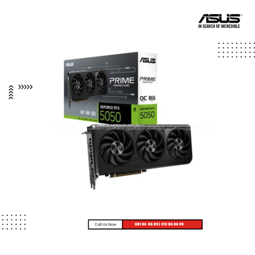 GPU ASUS | NVIDIA GeForce® PRIME-RTX5050-O8G ( 8 GB )