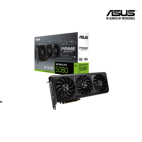 Graphic Card​  | ASUS  NVIDIA GeForce® PRIME-RTX5080-O16G ( 16GB )