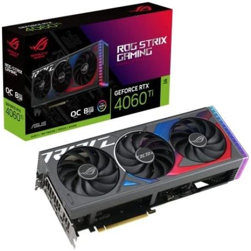 GPU ASUS | NVIDIA GeForce® ROG-STRIX-RTX4060TI -OC-( 8GB )