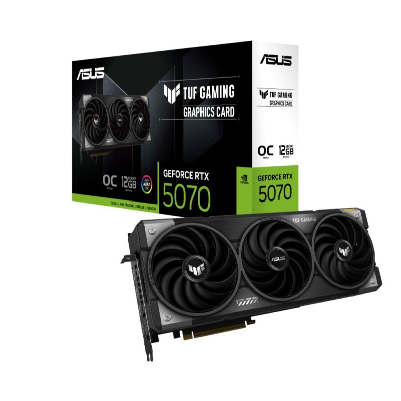 GPU ASUS | NVIDIA GeForce® ​TUF-RTX5070-O12G-GAMING