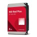 HDD DESKTOP WD | 4TB SATA 3.5" Red Plus NAS- ( 7200 RPM +Cache 256M)