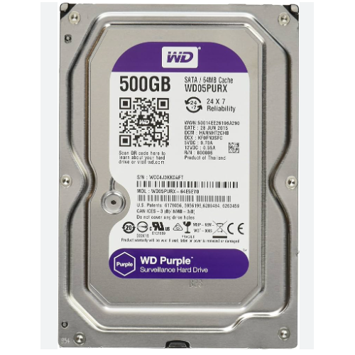 HDD DESKTOP WD | 500GB SATA 3.5" [ 5400 RPM ]