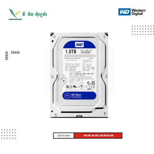 HDD DESKTOP WD | 1TB SATA 3.5"