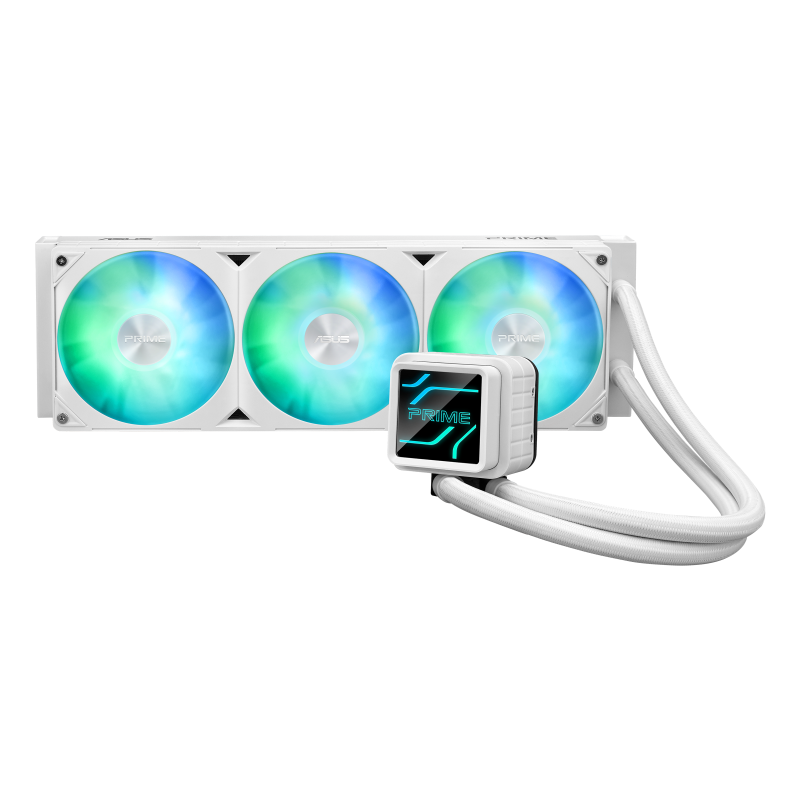 Liquid Cooler |  ASUS PRIME LC 360 ARGB CPU LIQUID COOLER - White