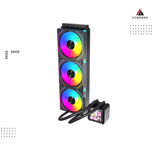 Liquid Cooler | Acegeek Cryoscreen 360-Black