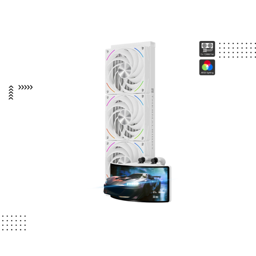 Liquid Cooler | Rainbow Vision 360 Turbo ARGB-White