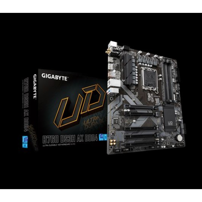 Motherboard GYGABYTE | B760M DS3H AX WIFI  DDR4