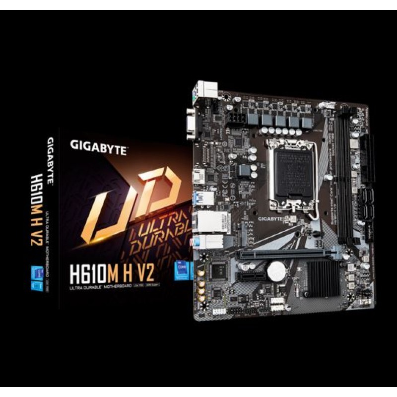 Motherboard GYGABYTE |  H610M H V2  DDR5