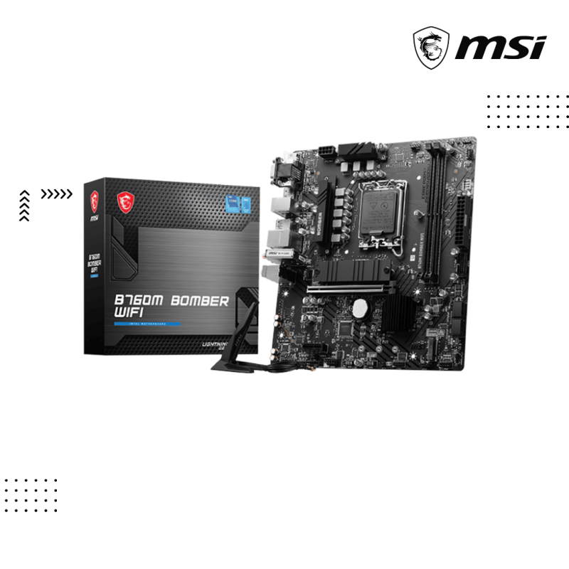 Motherboard MSI | B760M BOMBER WIFI DDR4