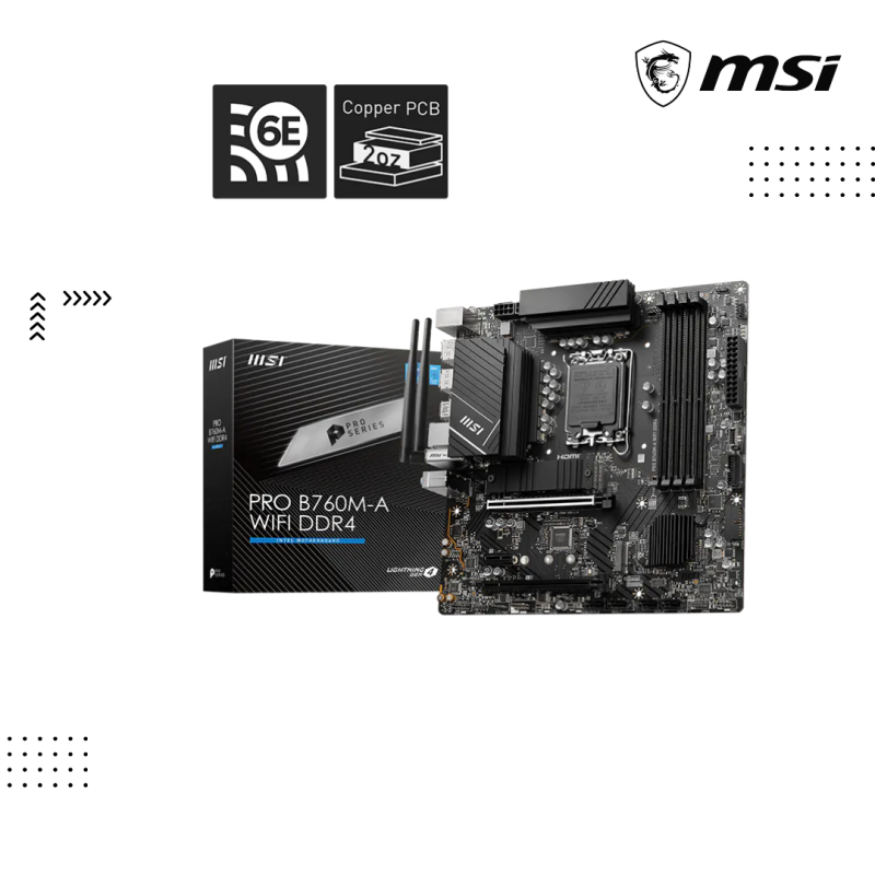 Motherboard MSI | B760M BOMBER WIFI DDR4