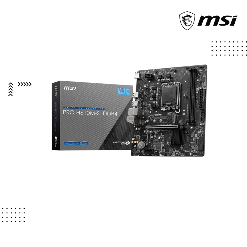 Motherboard MSI | PRO H610M-S DDR4