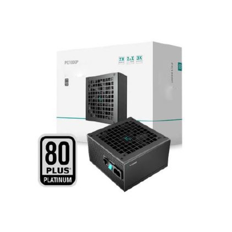 Power Supply | PQ1000P (ATX 3.1 / 80 Plus Platinum / Full Modular) ( 1000W ) - Black