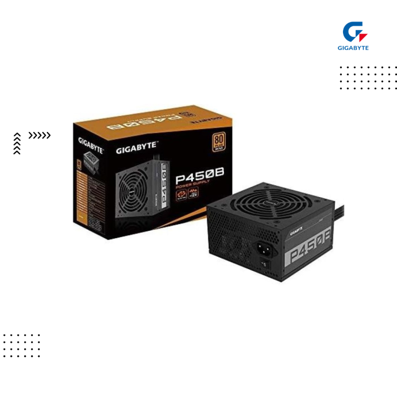 Power Supply Gigabyte | GP-P450B (80Plus) ( 450W )