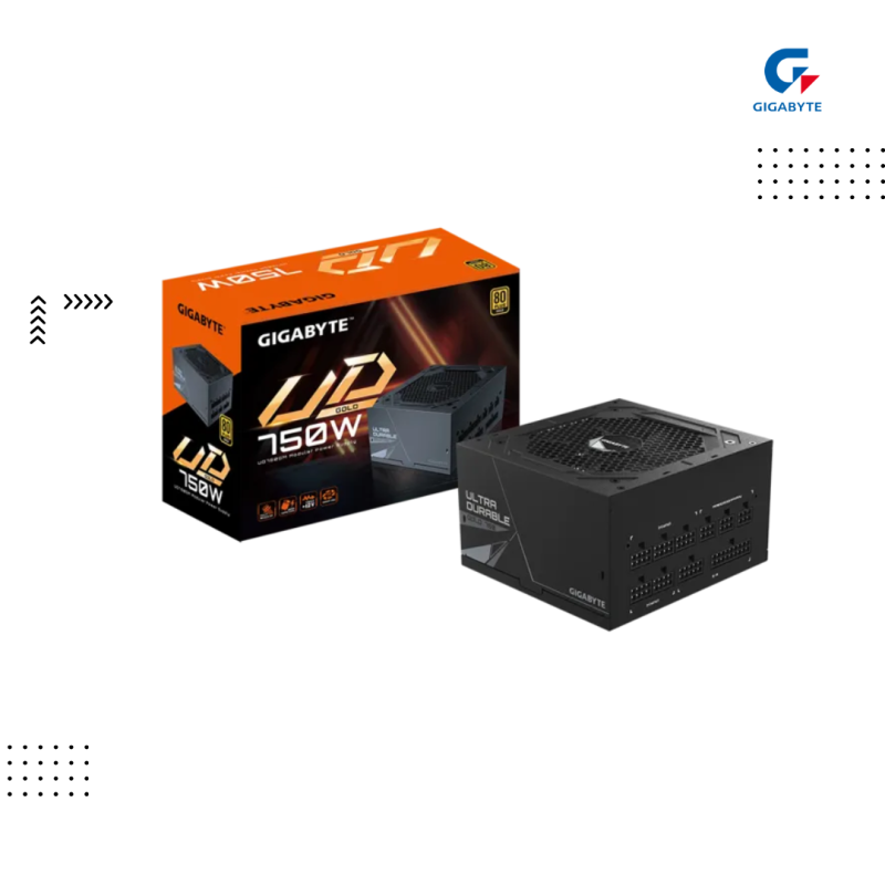 Power Supply Gigabyte | UD750GM (80Plus  Gold )( 750W )