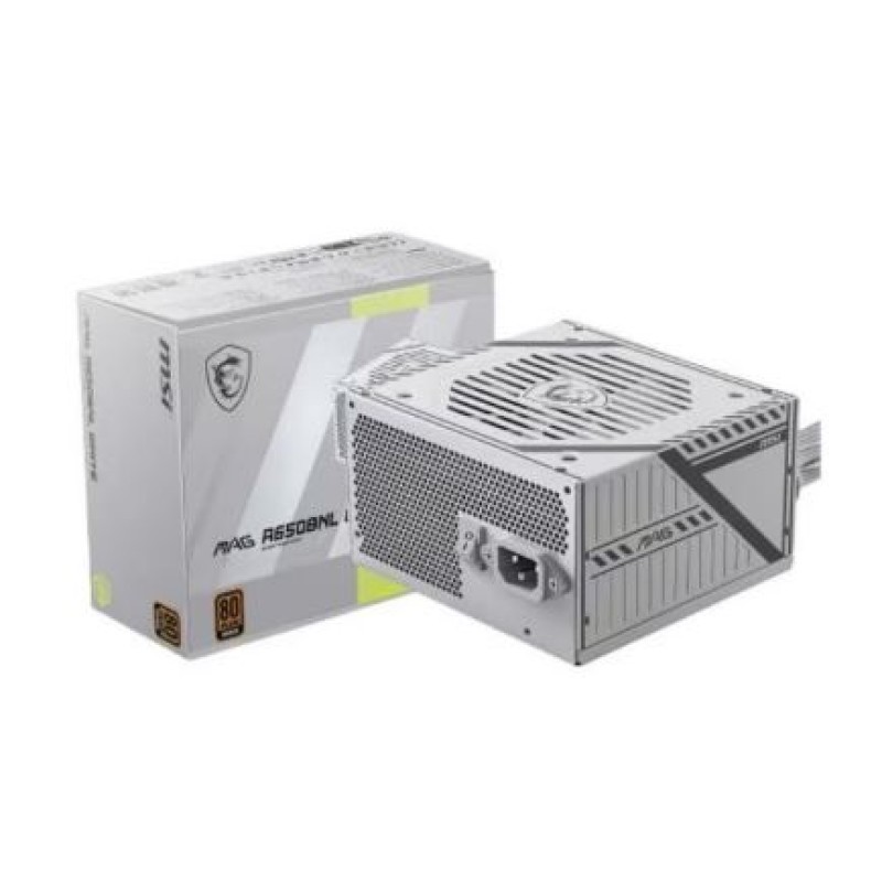 Power Supply MSI  | MAG A650BNL WHITE ( 650W )