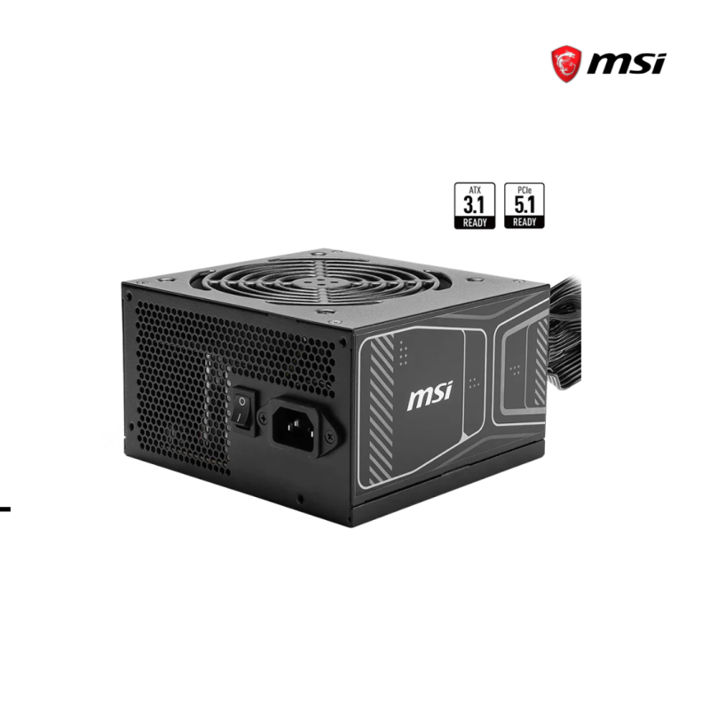 Power Supply MSI | MAG A850GN PCIE5- BLACK   ( 850W )