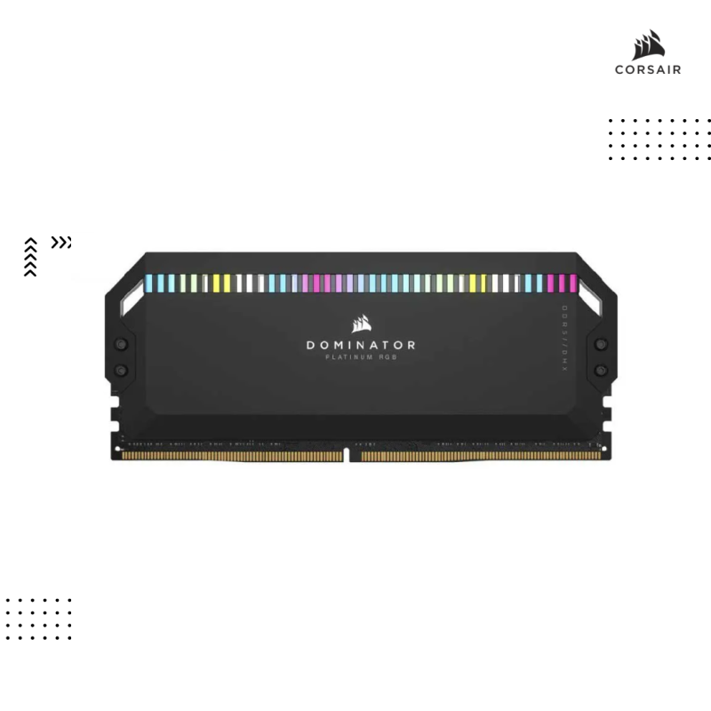 RAM Corsair DDR5 | 32GB ( 32X1 ) -Dominator Platinum RGB -5200MHz- DESKTOP