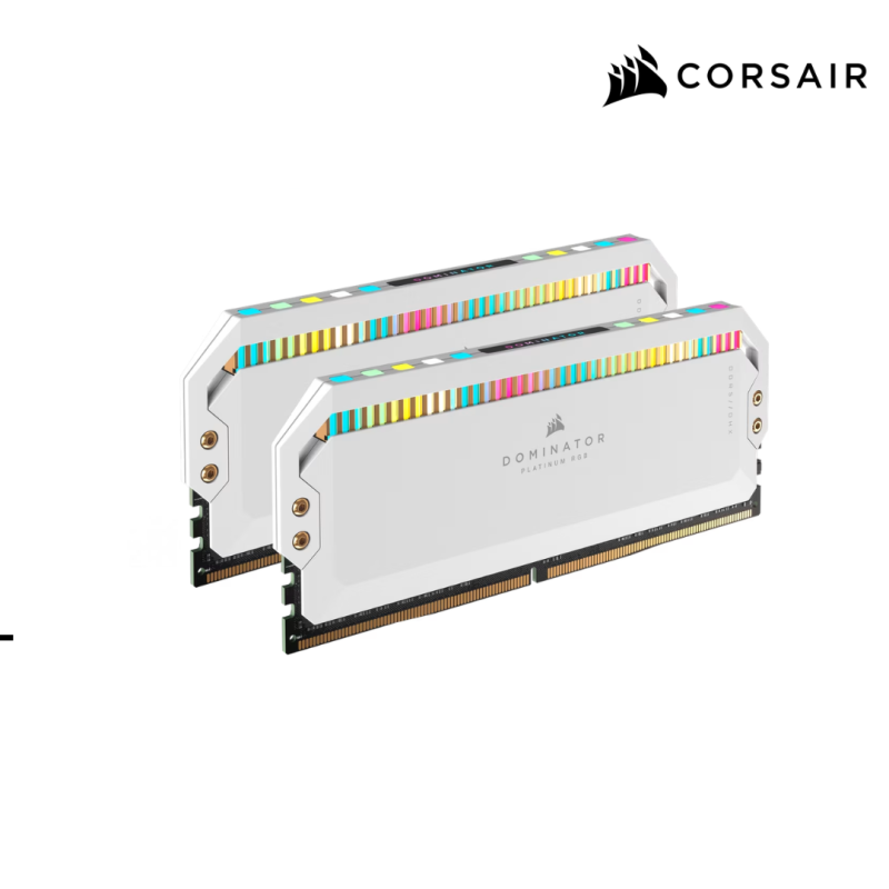 RAM Corsair DDR5 | 64GB ( 32X2 ) -Dominator Platinum RGB -5600MHz- DESKTOP - White
