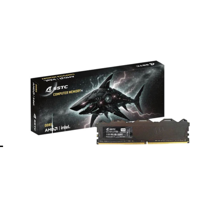RAM SSTC DDR5 | 16GB-5600MHz Heatsink- DESKTOP ( New Box )