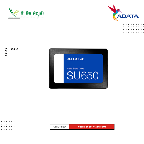 SSD ADATA | SU650- 512 GB SATA 2.5"