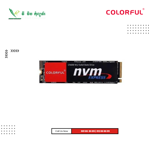 SSD COLORFULL  | CN600- 128 GB ( Gen 3 x4 ) M.2 PCIE NVME
