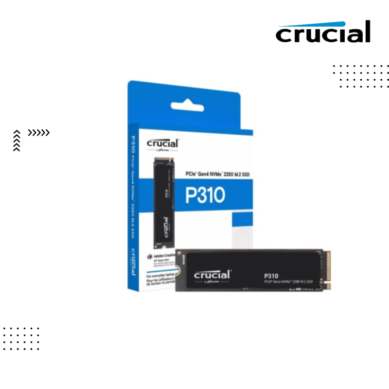 SSD Crucial | P310  ( 1TB )  ( Gen 4 ) NVMe PCIe M.2 ( New Box )