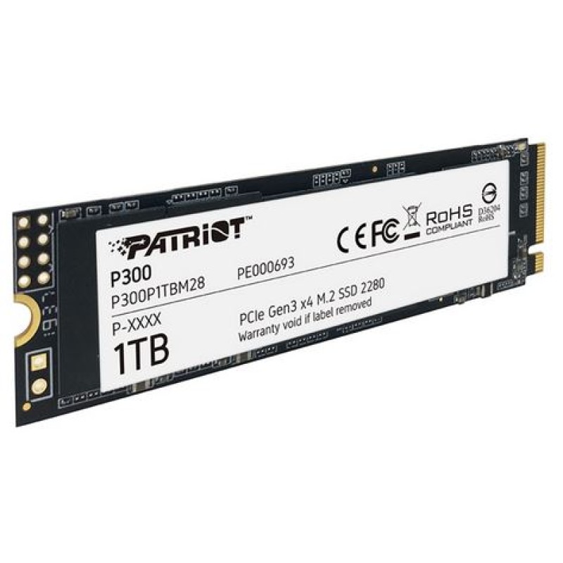 SSD Patriot | P300-1TB ( 3x4 ) NVMe PCIe M.2