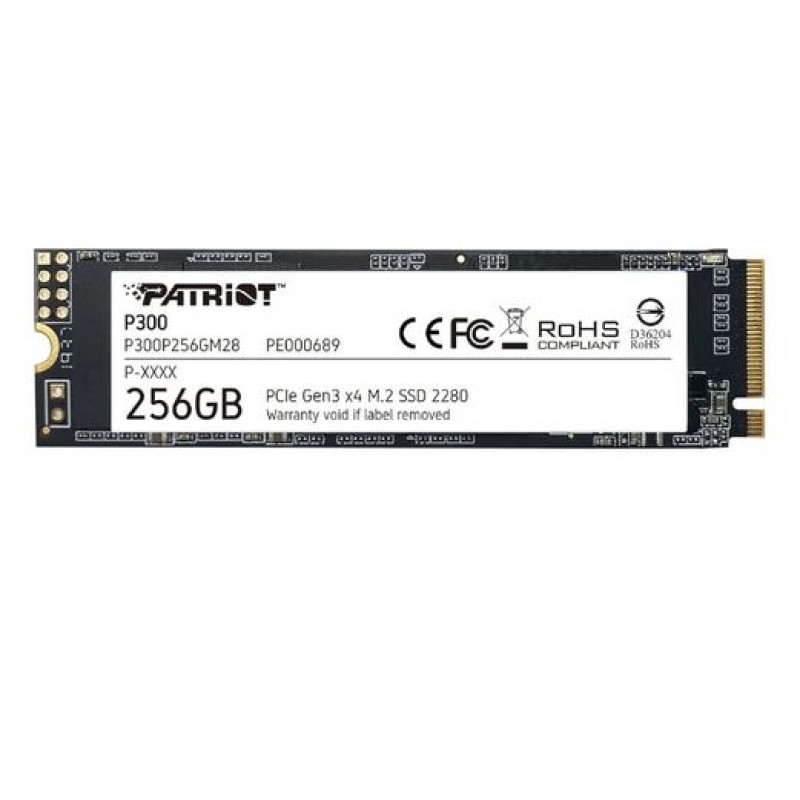 SSD Patriot | P300-256GB ( 3x4 ) NVMe PCIe M.2