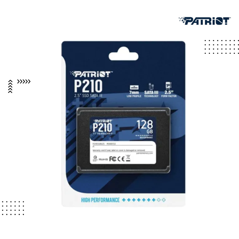 SSD Patriot | P210 ( 128GB ) SATA 2.5"