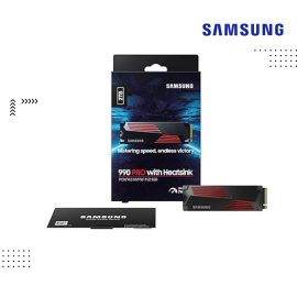 SSD Samsung | 990 PRO Heatsink -2 TB PCIE NVME M.2 Gen 4 ( Box )