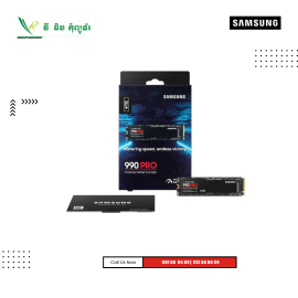 SSD Samsung | 990 PRO -4TB ( 4x4 ) PCIE NVME M.2 ( BOX )