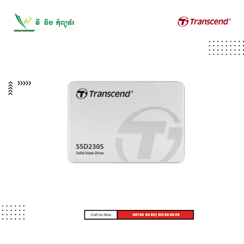 SSD Transcend | TS512GSSD230S-( 512GB ) SATA 2.5"