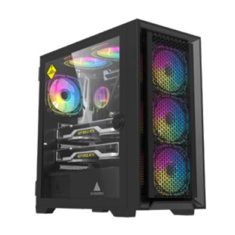 Case Acegeek | Tempes A370 (ATX Case)-Black