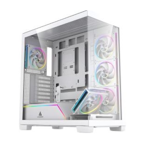 Case Acegeek | Nebula Pro ( Included 5 Fans )- White