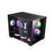 Case Segotep |  LUMI ll + Fan ( Black )