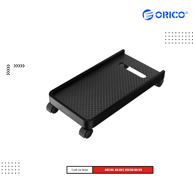 Computer Host Stand with Wheels (CPB2)