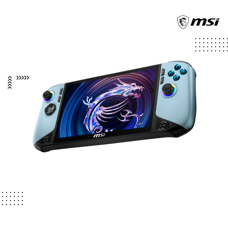 Controller MSI | Claw 8AI+A2VM Glacier Blue Edition-241KH-Glacier Blue (Intel Core Ultra 7-255U / 32 GB / 1TB  PCIE  SSD / 8" FHD+-120HZ/ Win 11 )  TuochScreen