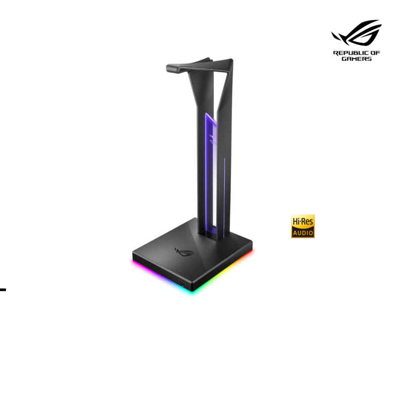 Stand ROG | Asus ROG Throne Headset  Throne with 7.1 surround sound, dual USB 3.1 ports and Aura Sync