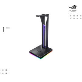 Stand ROG | Asus ROG Throne Headset  Throne with 7.1 surround sound, dual USB 3.1 ports and Aura Sync