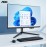 DESKTOP AOC AIO |  E99-(UPS Built- in)-Core i5-12400-16GB DDR4-512GB-23.8”-UMA-Battery-11 Pro License (English/Chinese)