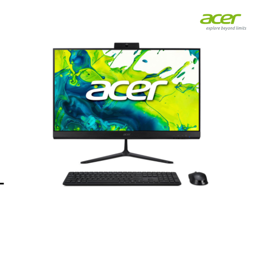 DESKTOP ACER AIO |  C24-2Y -Black ( Intel Core i3-1315U/ 8GB/512 GB PCie /23.8" FHD/DOS )