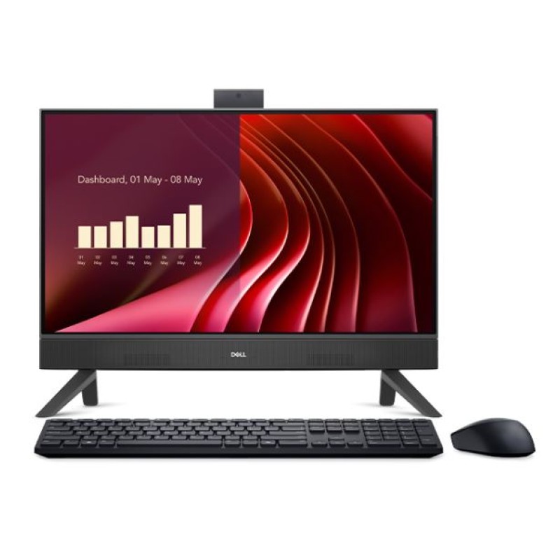 Desktop Dell AIO | EC24250-BLACK ( Intel Core™ 7- 150U/16 GB /1 TB PCIE/23.8" FHD/Win 11 ) - Touch Screen