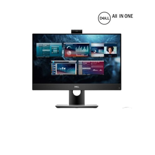 Desktop Dell AIO | OptiPlex 5490-BLACK ( Intel i5-11500T/8GB/ 256 GB M.2 PCIE SSD /23.8" FHD/DOS )