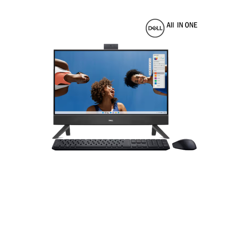 Desktop Dell AIO | Inspiron 5420-BLACK ( Intel  i7-1355U/16GB/512GB PCIE/23.8" FHD/ Win11 )