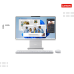 Desktop Lenovo AIO | IdeaCentre-24IRH9 -Luna Grey ( Intel I7-13620H/16GB /512GB PCIE / 23.8"FHD-100HZ / Win 11 )