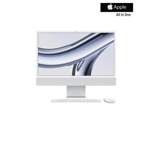 APPLE I Mac 24 | 4.5K-Sliver ( Apple M3/16GB /  256 GB SSD/24''4.5K )  Customized Spec