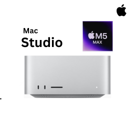 Apple MAC Studio | Silver ( Chip M5 MAX / 64GB/ 512 GB PCIE M.2 )